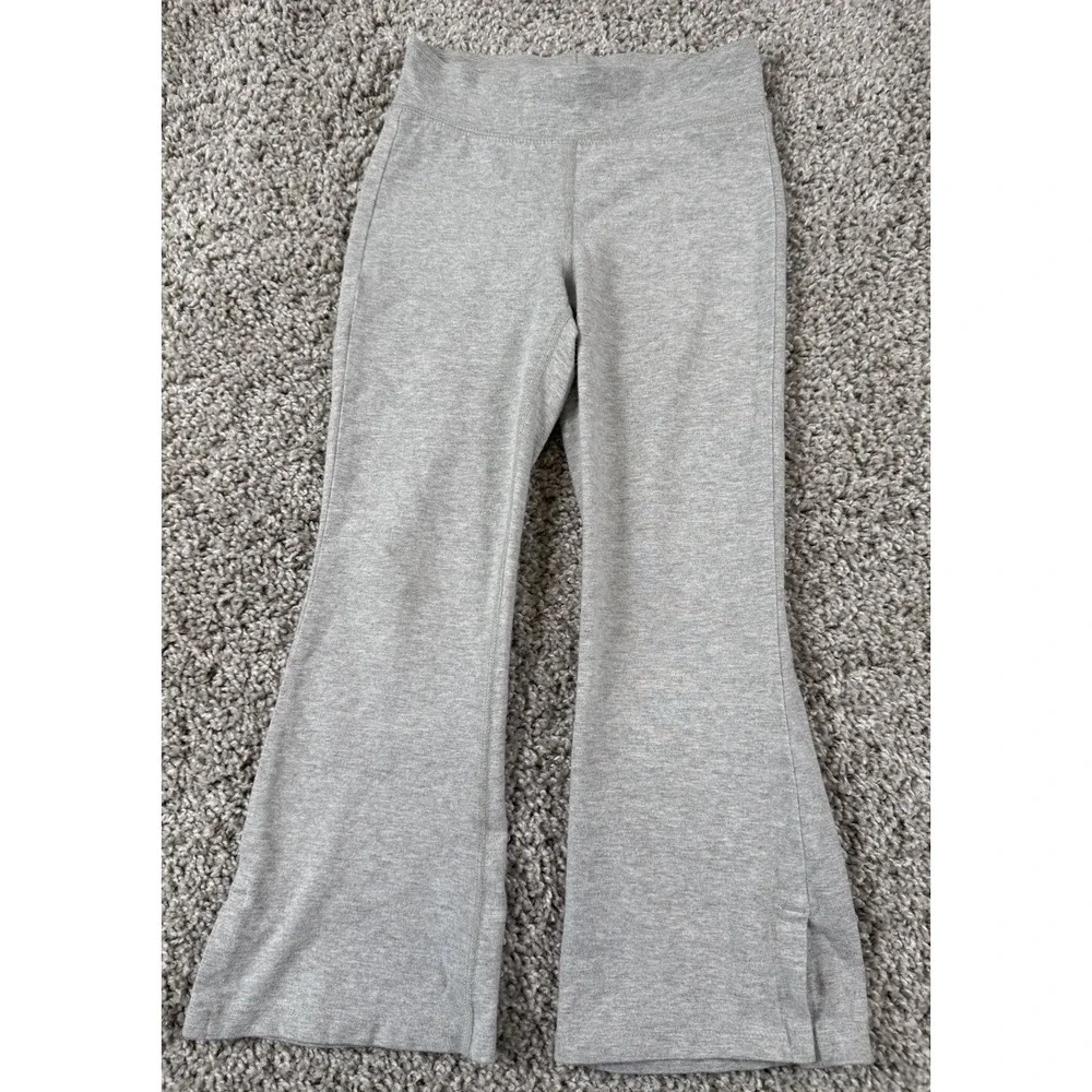 Gap‎ Kids Girls Gray Flare Legging Yoga Pant Cotton Blend Casual XS 4-5